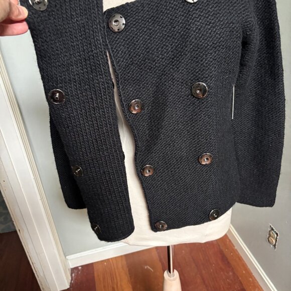 Robert Rodriquez Double Breasted Wool Cardigan - Picture 4 of 9